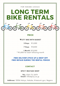 Long Term Bike Rental